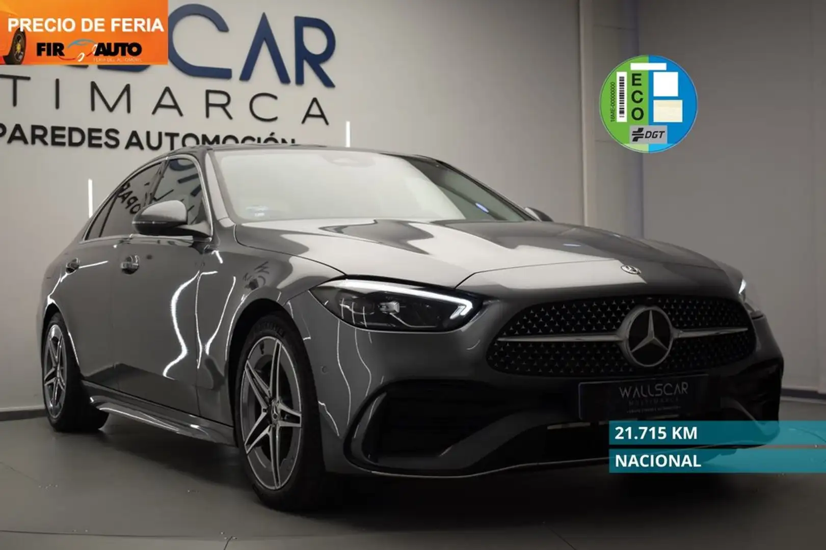 Mercedes-Benz C 200 Gris - 1