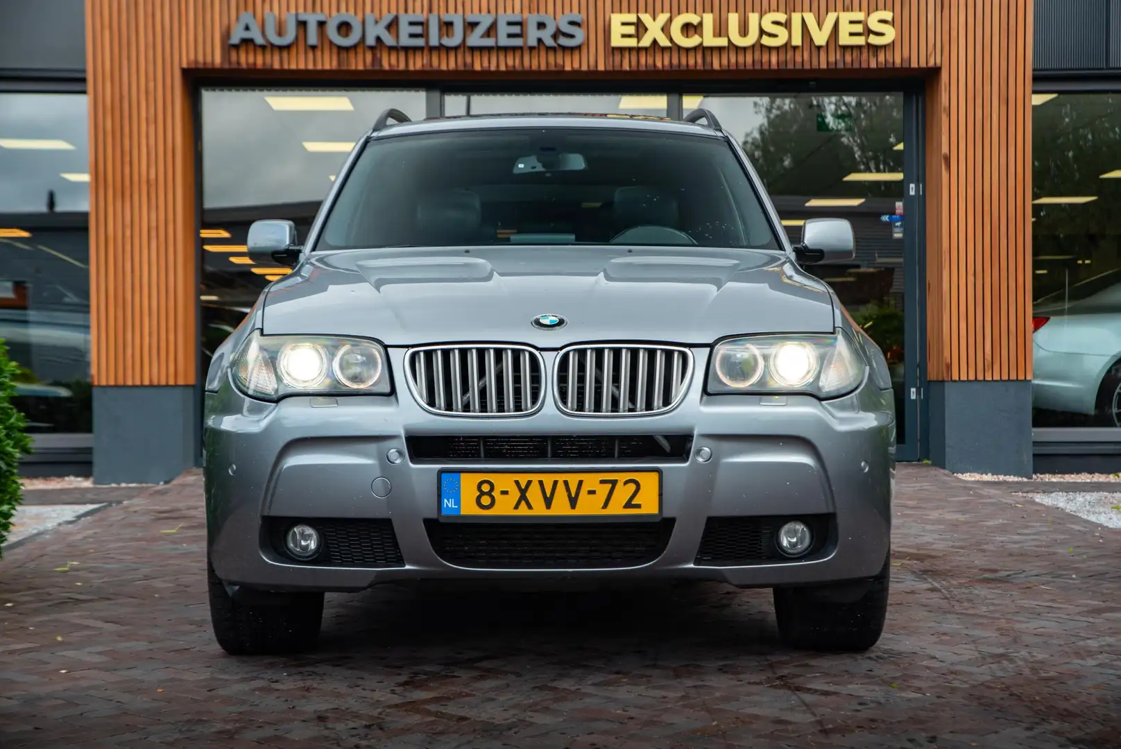 BMW X3 3.0sd High Executive M Pakket Panoramadak Clima Cr Szary - 2