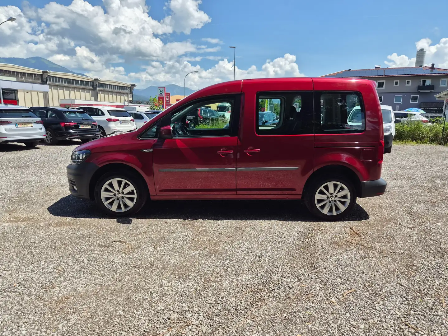 Volkswagen Caddy 2.0 TDI Rot - 2