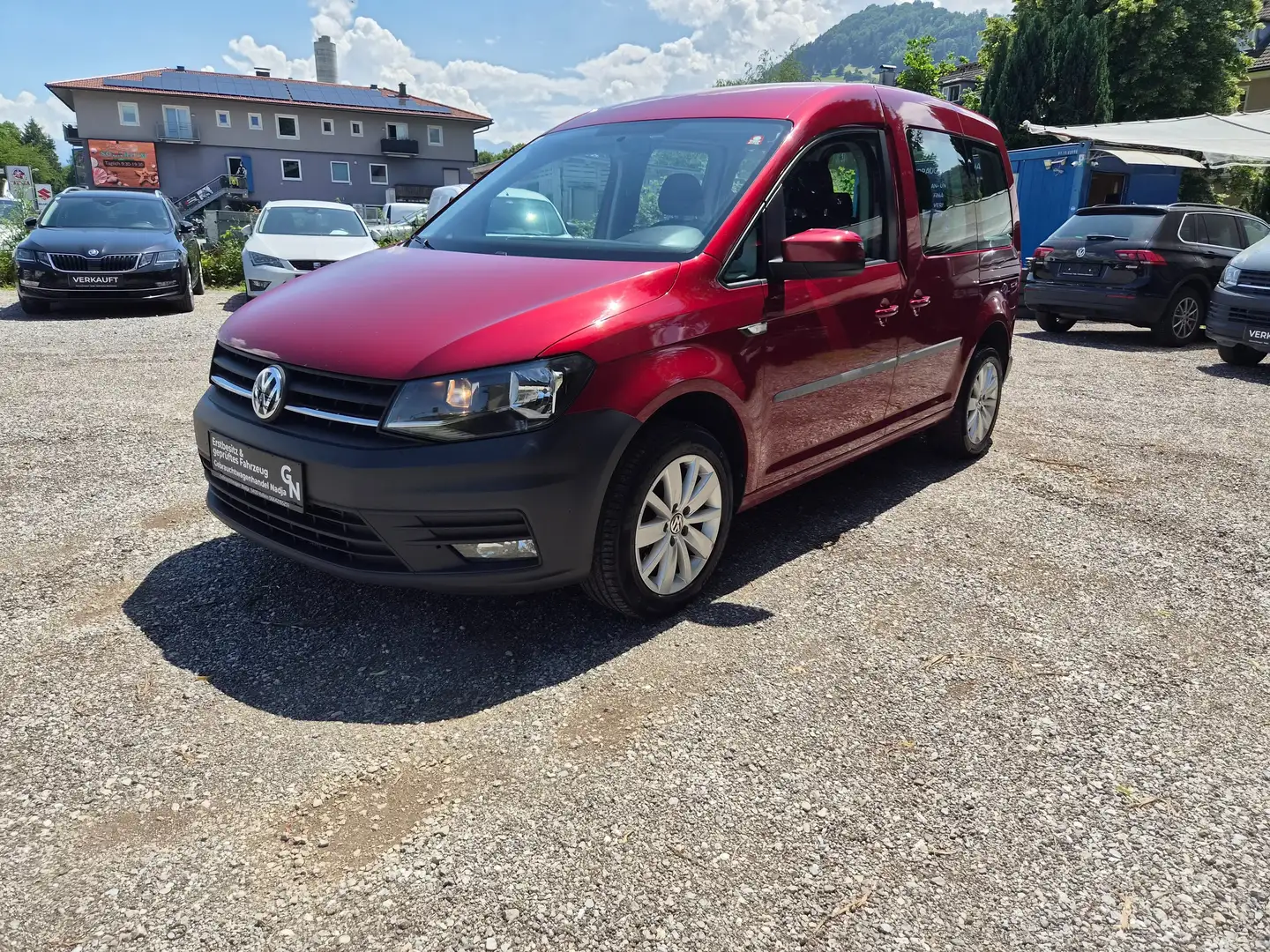 Volkswagen Caddy 2.0 TDI Rot - 1