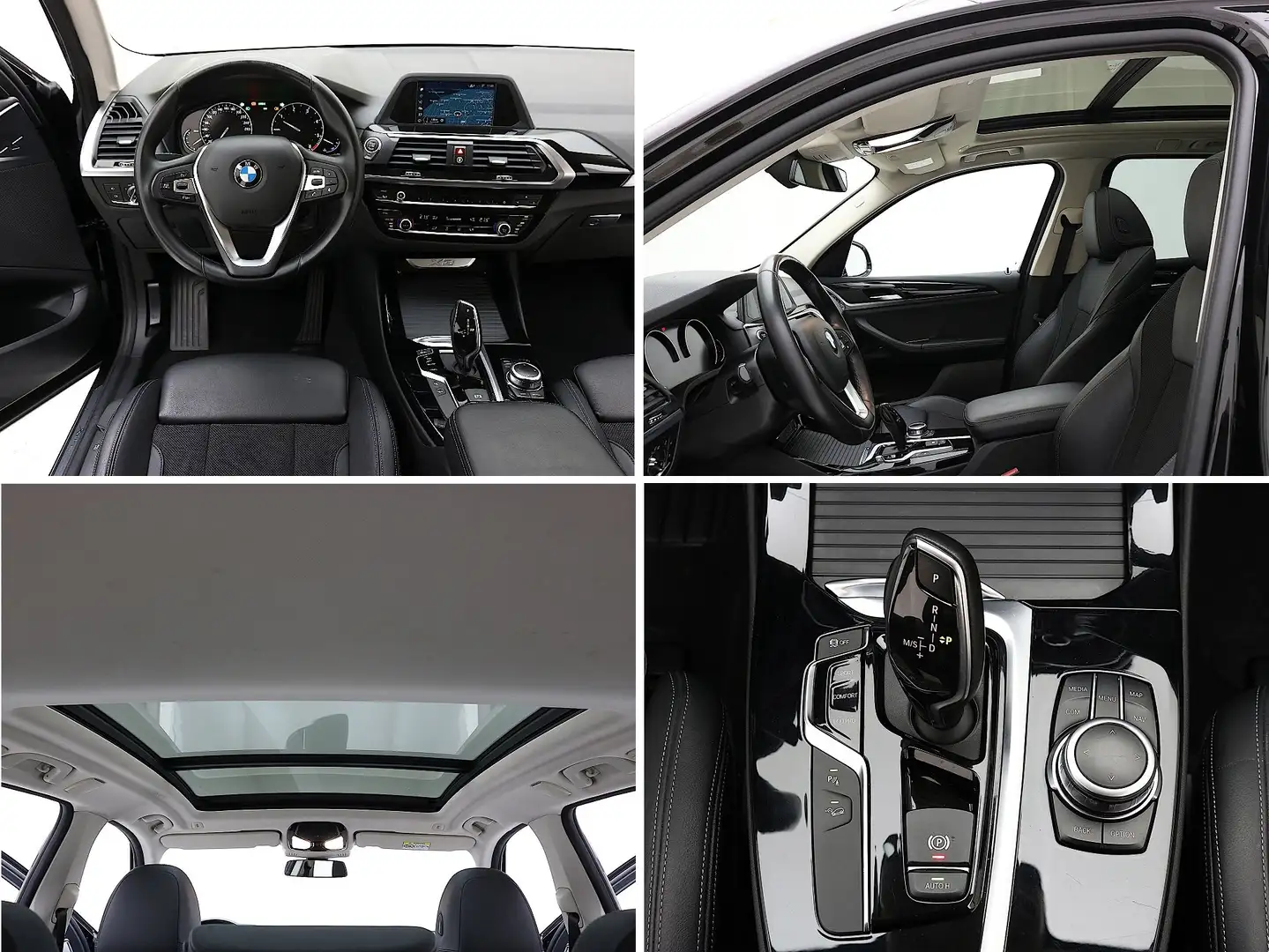 BMW X3 20d 190CV XDrive XLine Auto✔️TETTO APRIBILE Noir - 2