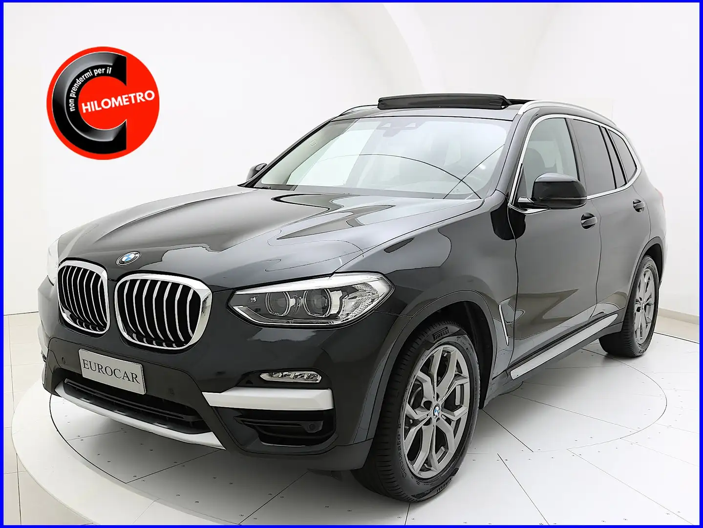 BMW X3 20d 190CV XDrive XLine Auto✔️TETTO APRIBILE Noir - 1