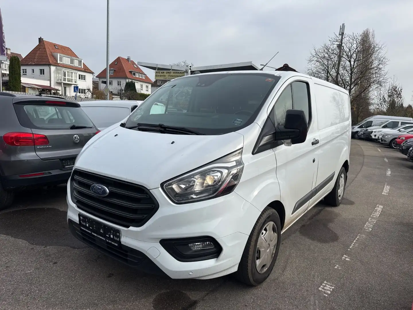 Ford Transit Custom Kasten 340 L1 Trend*AUTOMATIK*NAV Blanc - 1