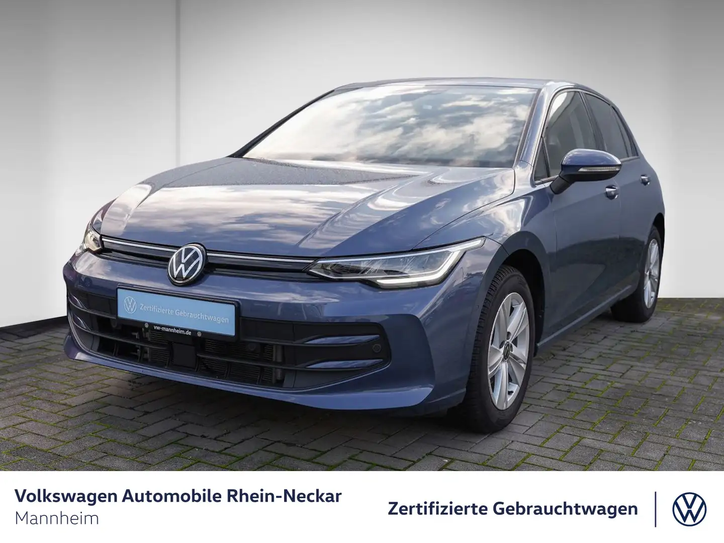 Volkswagen Golf VIII 1.5 eTSI Life DSG GAR2030 App-Connect Blau - 2