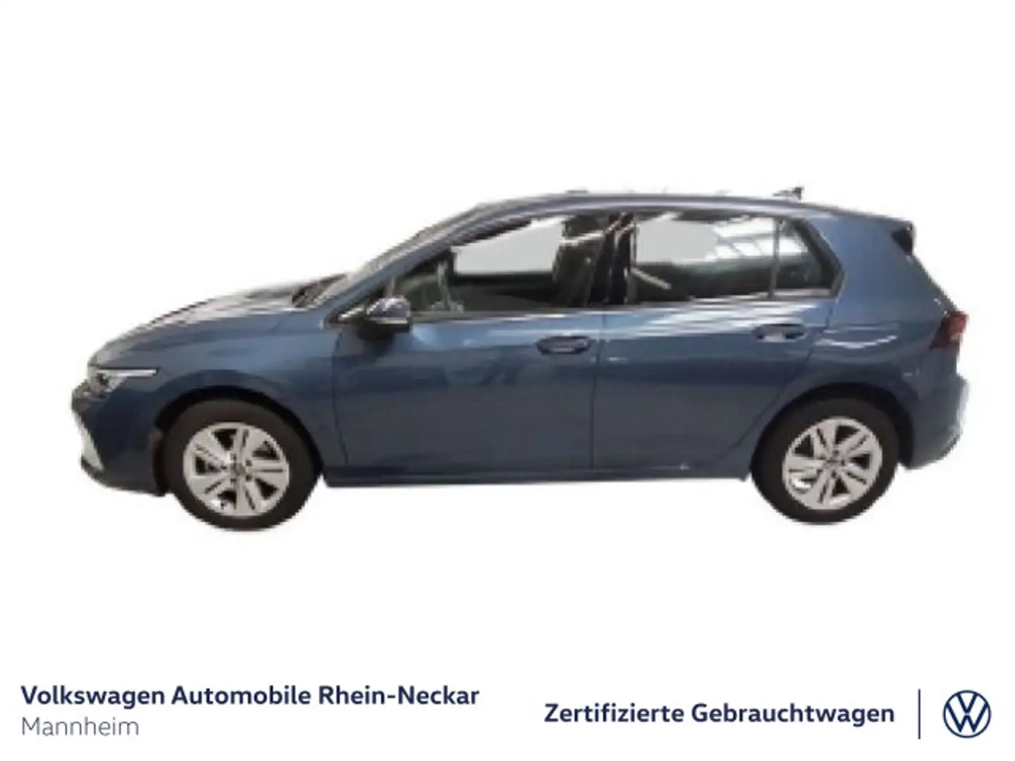 Volkswagen Golf VIII 1.5 eTSI Life DSG GAR2030 App-Connect Blau - 2