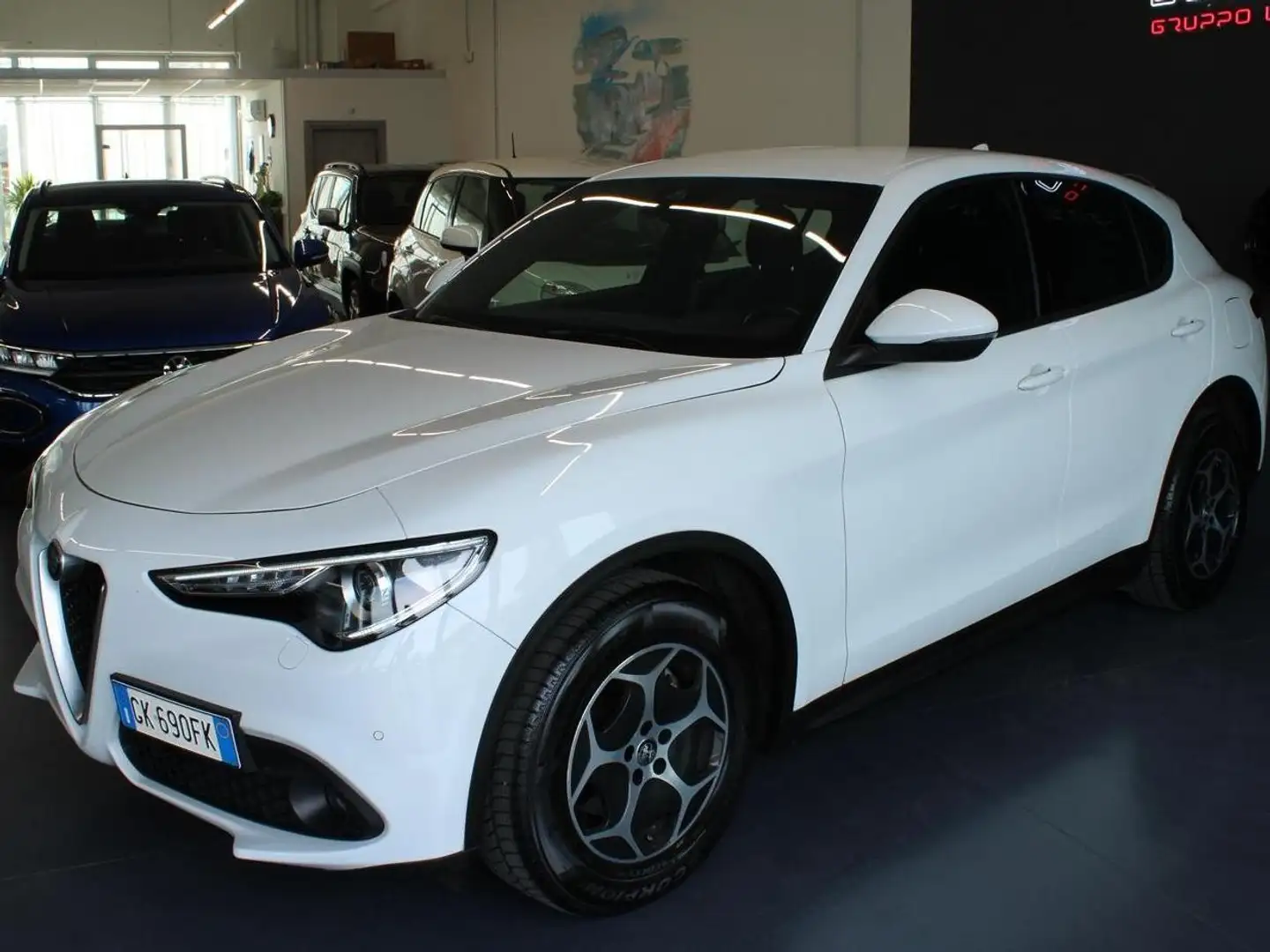 Alfa Romeo Stelvio Stelvio 2020 2.2 t Business rwd 160cv auto Wit - 1