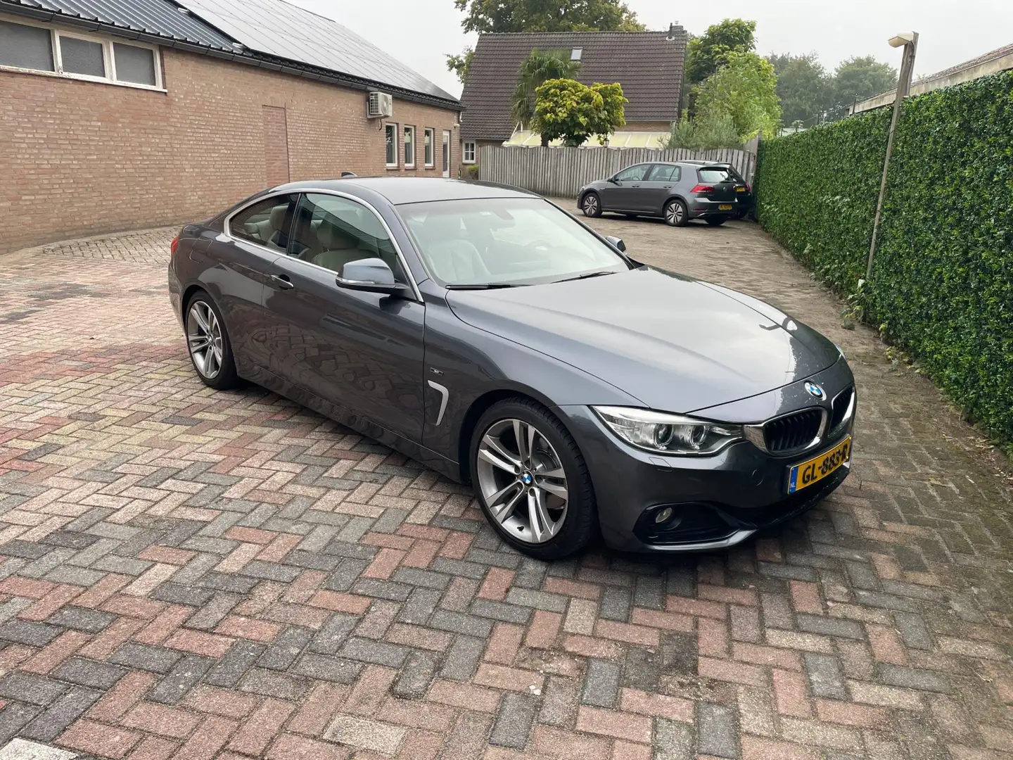 BMW 420 4-serie Coupé 420i Sport ,high executive Gris - 2