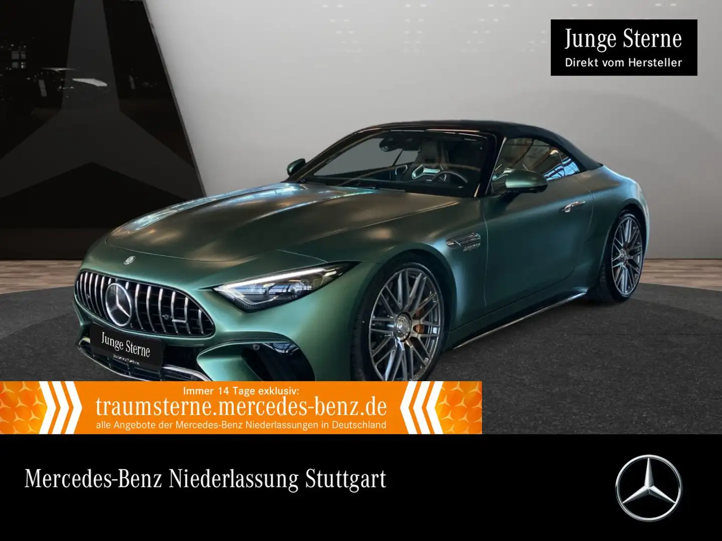 Mercedes-Benz SL 63 AMG S Cab. Keramik Perf-Sitze 360° Burmester Vert - 1