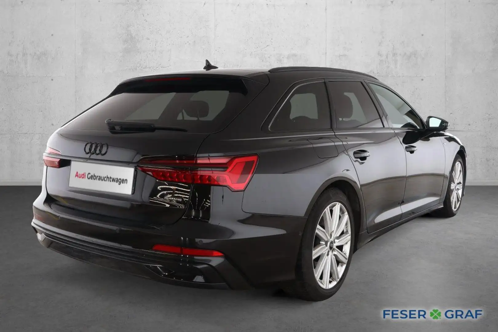 Audi A6 Avant 50 TDI S line /Matrix/Pano/ACC/AHK/Kamera Schwarz - 2