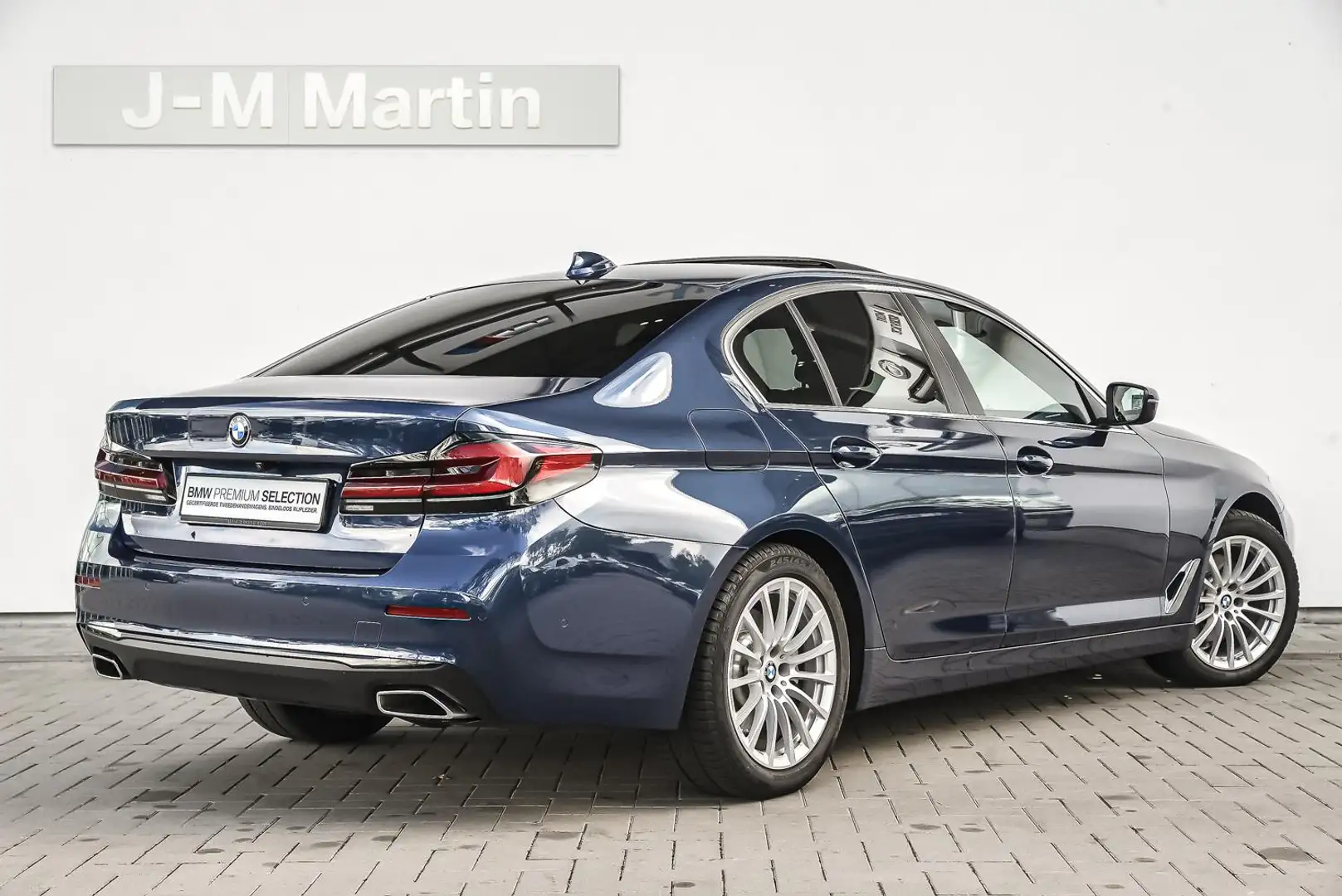 BMW 520 *NEW PRICE 66.225€* - 2ans/jaar garantie Blauw - 2
