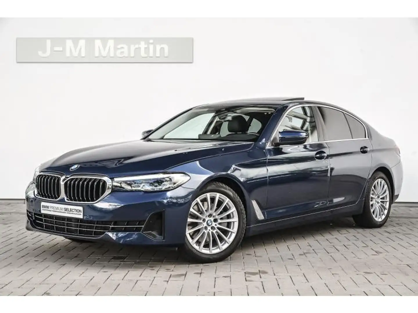 BMW 520 *NEW PRICE 66.225€* - 2ans/jaar garantie Blau - 1