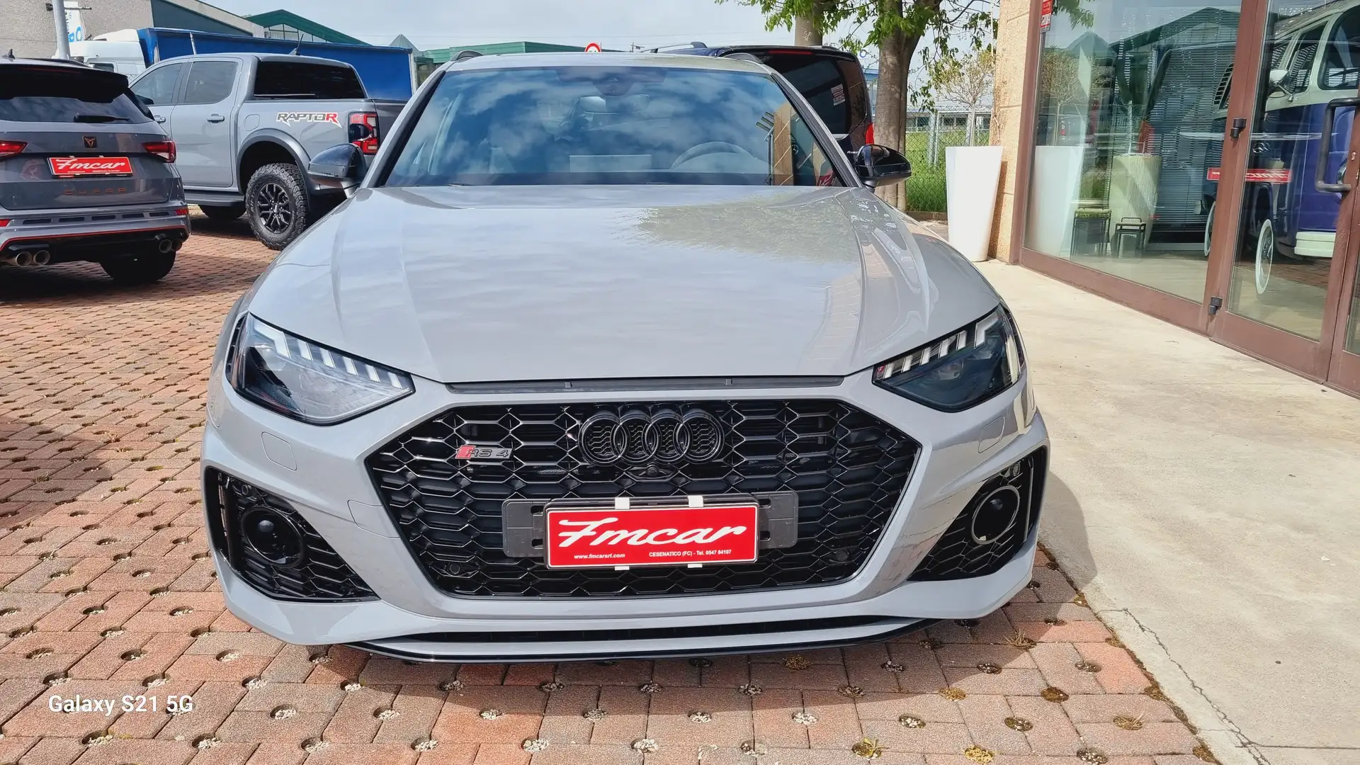 Audi RS4 avant 2.9 tfsi quattro 450cv tiptronic Tetto Pan. Zilver - 1