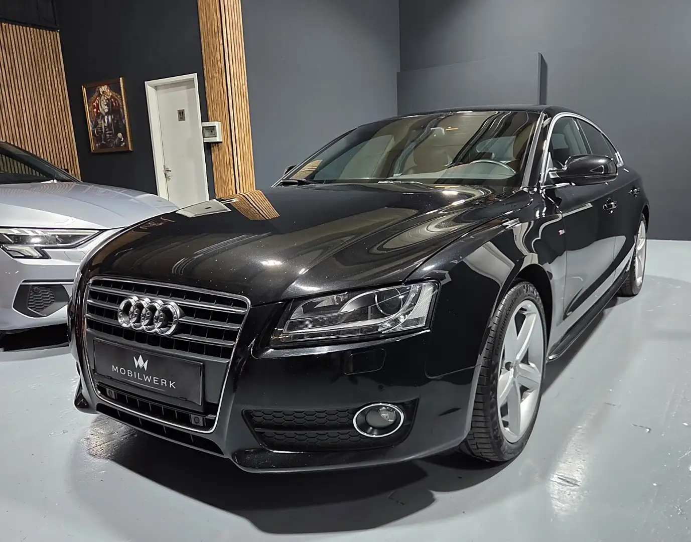 Audi A5 SB 2,0 TDI DPF * 1 Besitz * Service gepflegt * Schwarz - 2