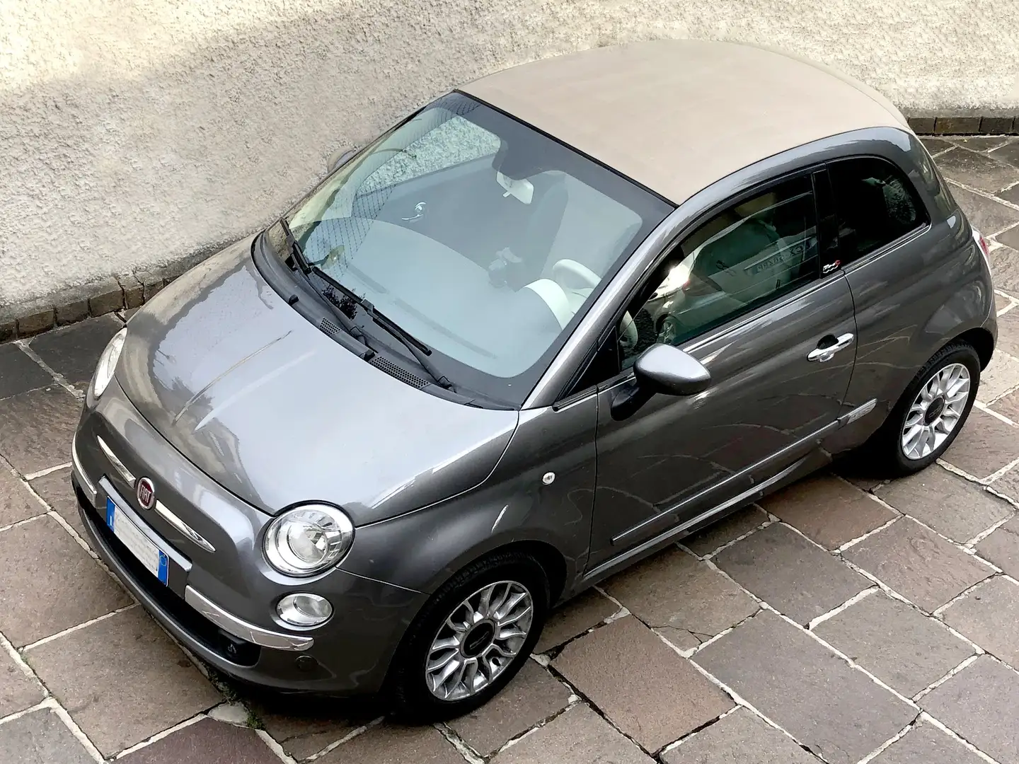 Fiat 500 500 III 1.3 mjt 16v Lounge 95cv Grigio - 2