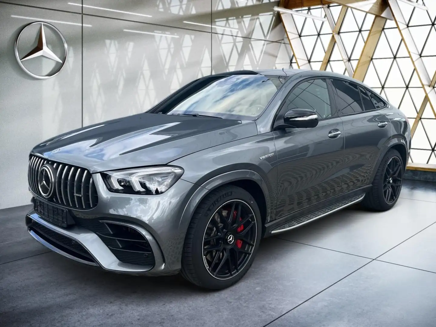 Mercedes-Benz GLE 63 AMG S 4M+ Coupé Night-P*Pano*Drivers Pack Gris - 2