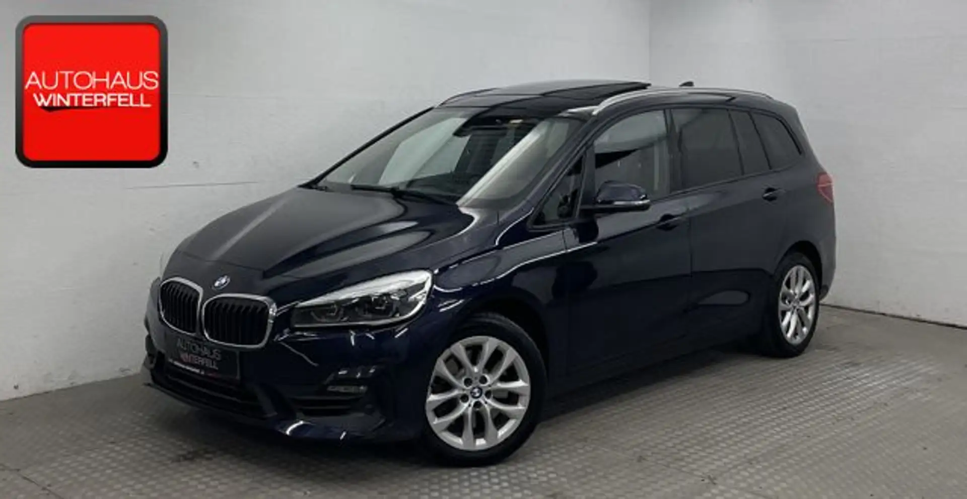 BMW 220 Gran Tourer 7SITZER+PANO+KEYLESS+HIFI+LED+ Modrá - 1