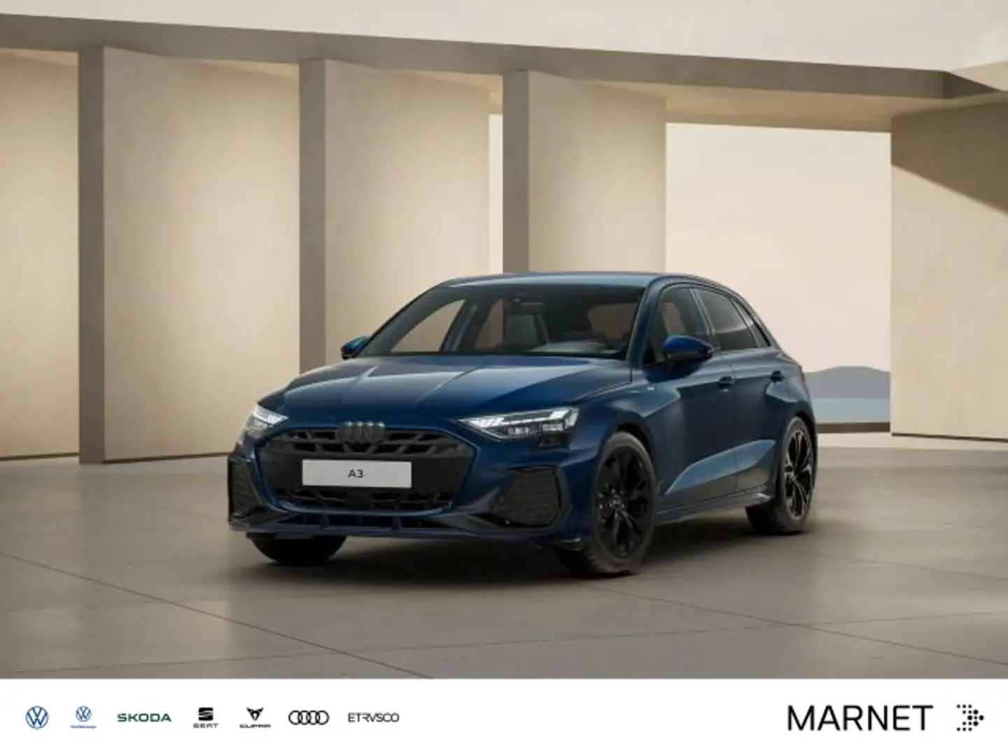 Audi A3 S line 35 TFSI 110(150 ) kW(PS) S t Blau - 1