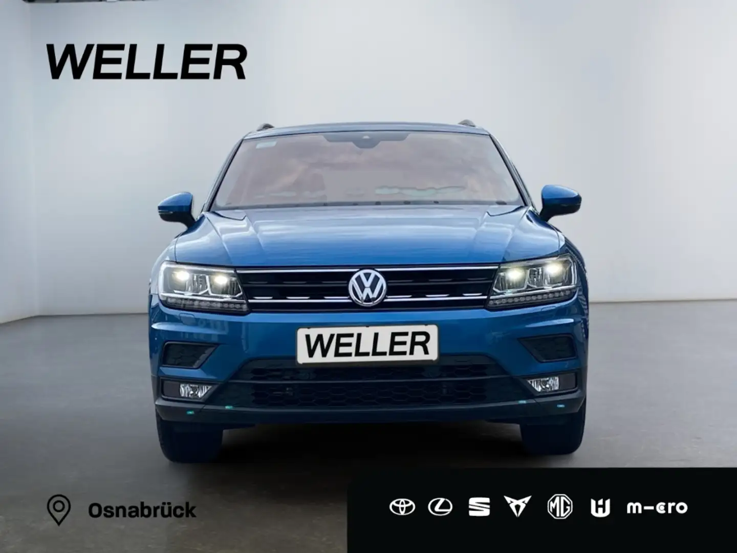 Volkswagen Tiguan 2.0 TSI 4Motion Comfort*Automatik*LMF*PDC*SHZ*Allr Blau - 2