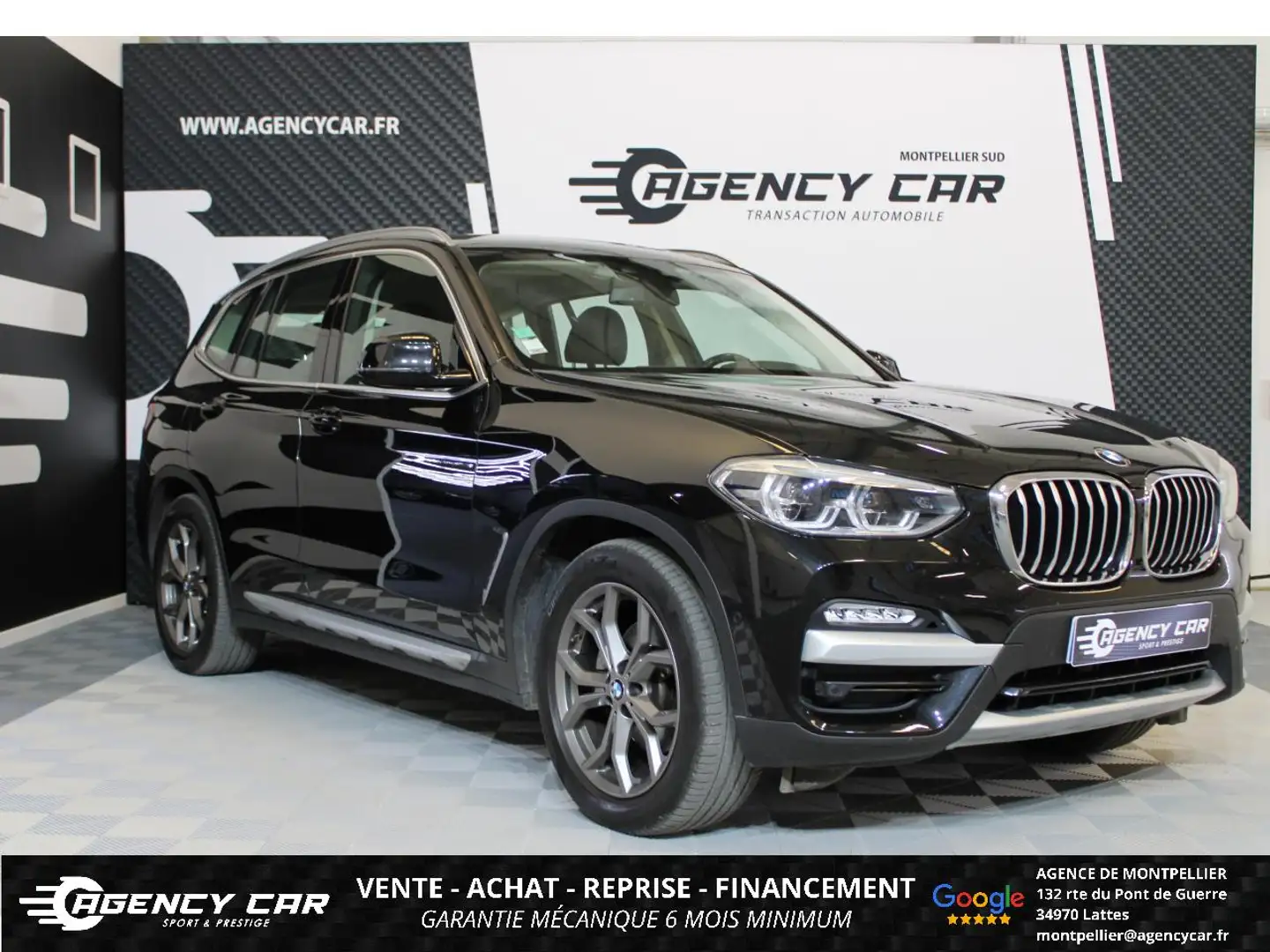 BMW X3 sDrive  xLine Suivi BMW Noir - 1