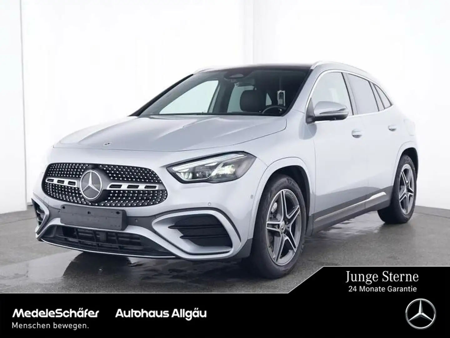 Mercedes-Benz GLA 220 GLA 220 d 4M AMG Premium+ AHK LEDER Pano NP75 Park Plateado - 1