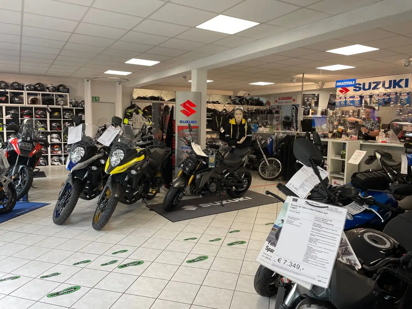 Suzuki GSX-S 1000 blau silber Albastru - 2
