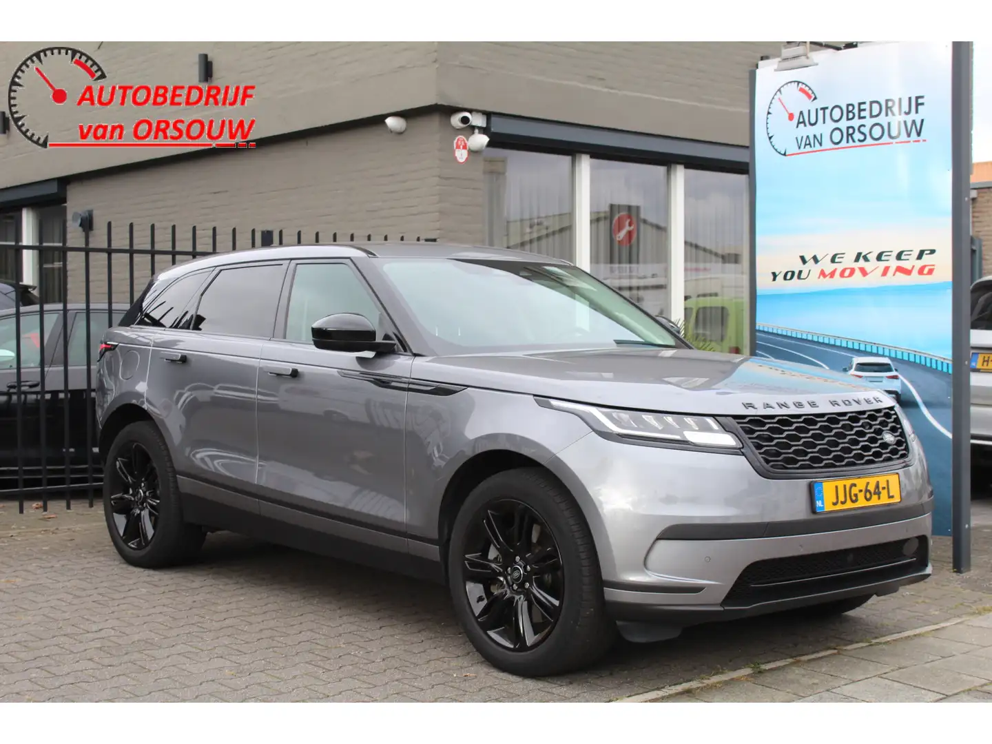 Land Rover Range Rover Velar 2.0 P400e 400PK 53797km Camera Navi Cruise C. Led Gris - 1