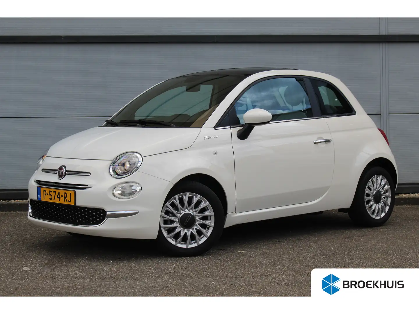 Fiat 500 1.0 Hybrid Dolcevita | 5.625 KM'S ! | Panoramadak Blanc - 1