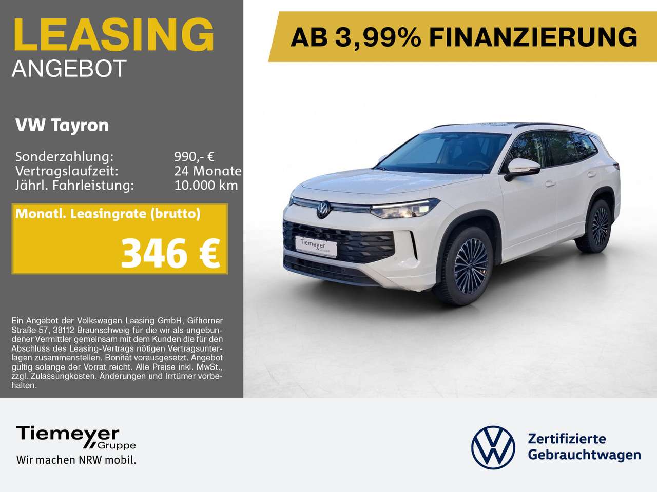 Volkswagen Tayron 2026