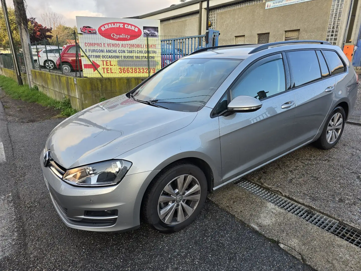 Volkswagen Golf Variant 1.6 tdi Executive 110cv bluemotion technology Gris - 2