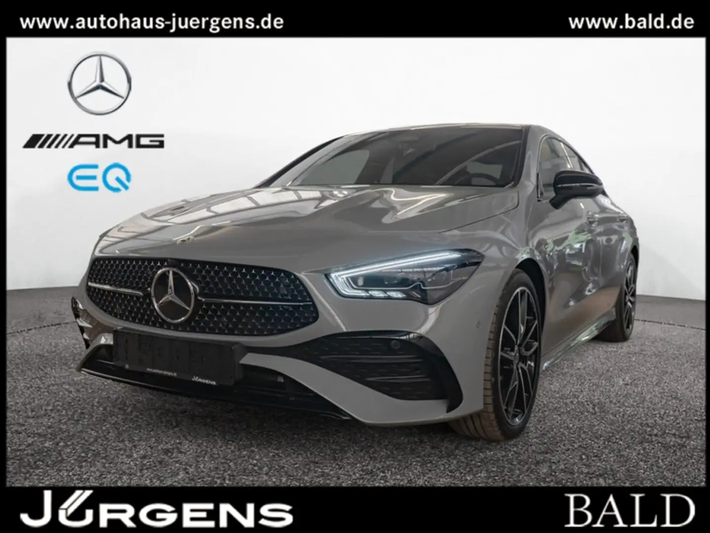 Mercedes-Benz CLA 220 d Coupé AMG-Sport/MLB/Pano/Night/Totw/19 Gris - 1