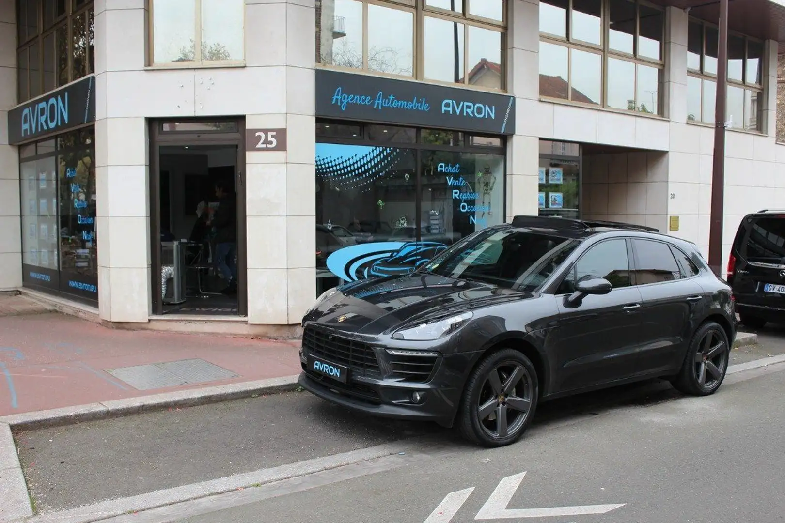 Porsche Macan 3.0 V6 S DIESEL CARPLAY / TO / ORIGINE FR / ENTRET Gris - 1