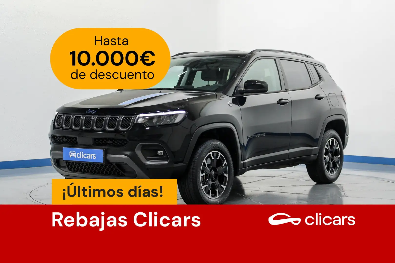 Jeep Compass 1.3 PHEV Trailhawk EAWD Aut. 240 Noir - 1