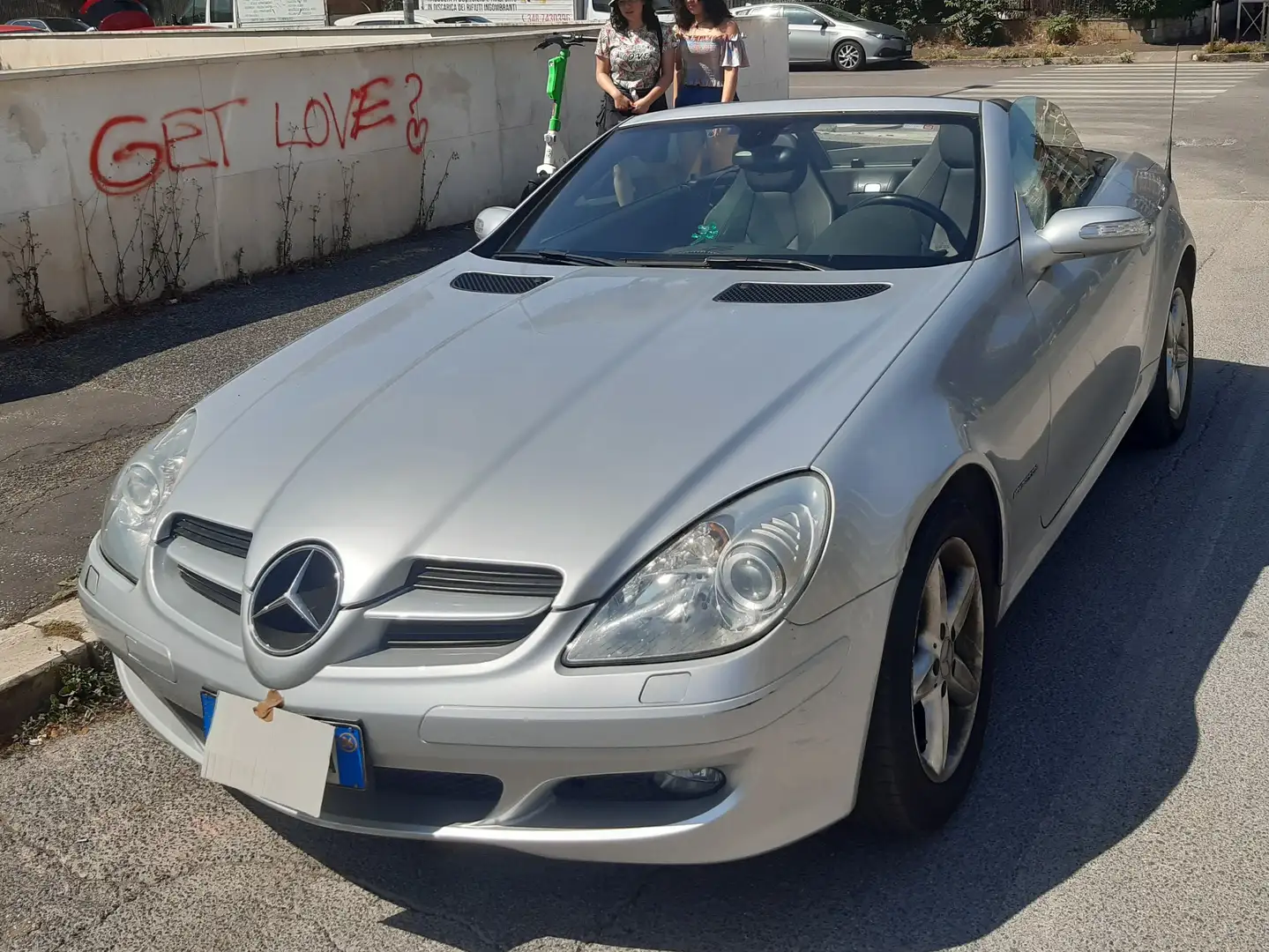 Mercedes-Benz SLK 200 SLK 200 k Argento - 2