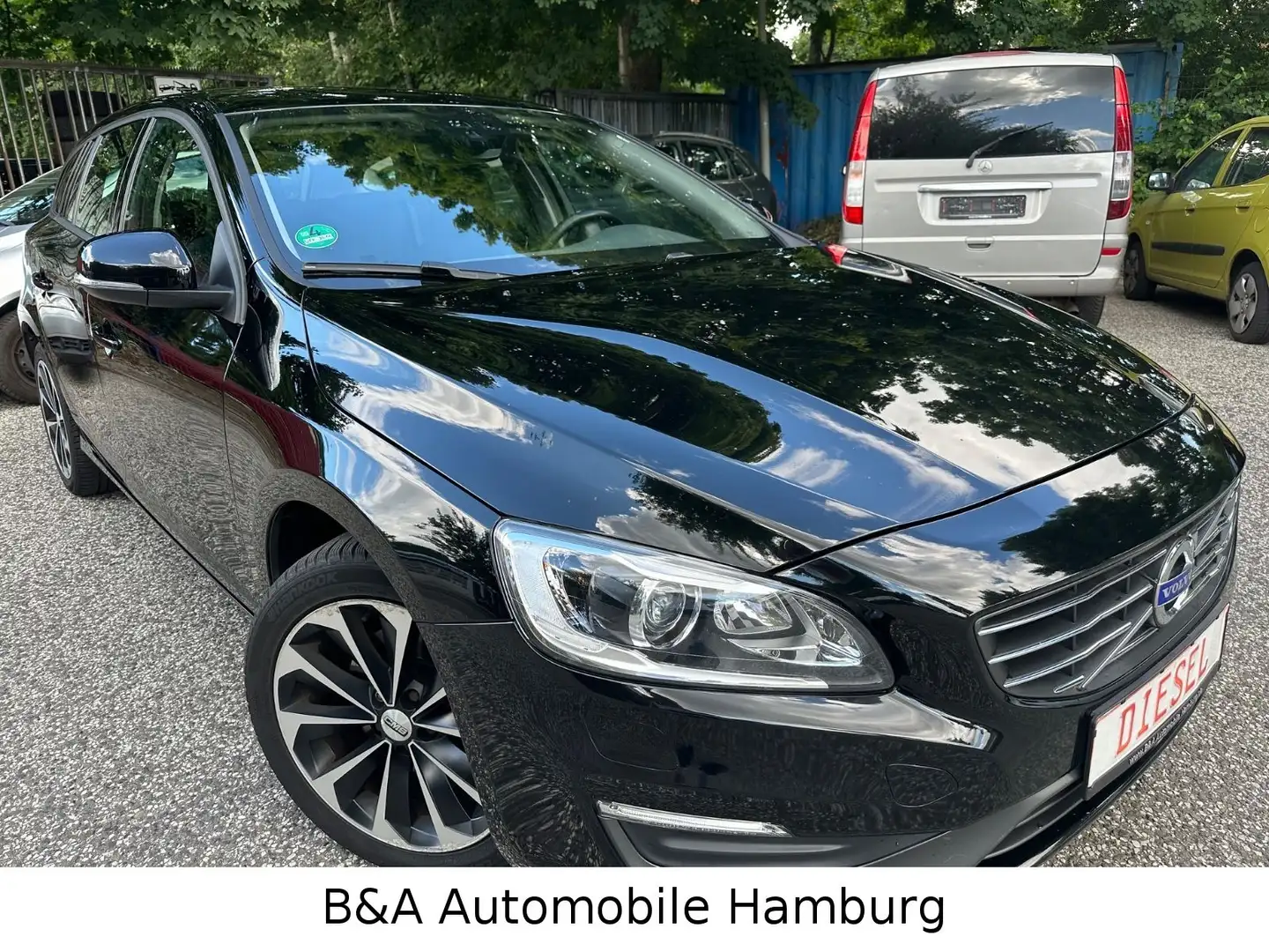 Volvo V60 Business Edition 2 Hand+Tüv/Au Neu+Scheckhef Schwarz - 2