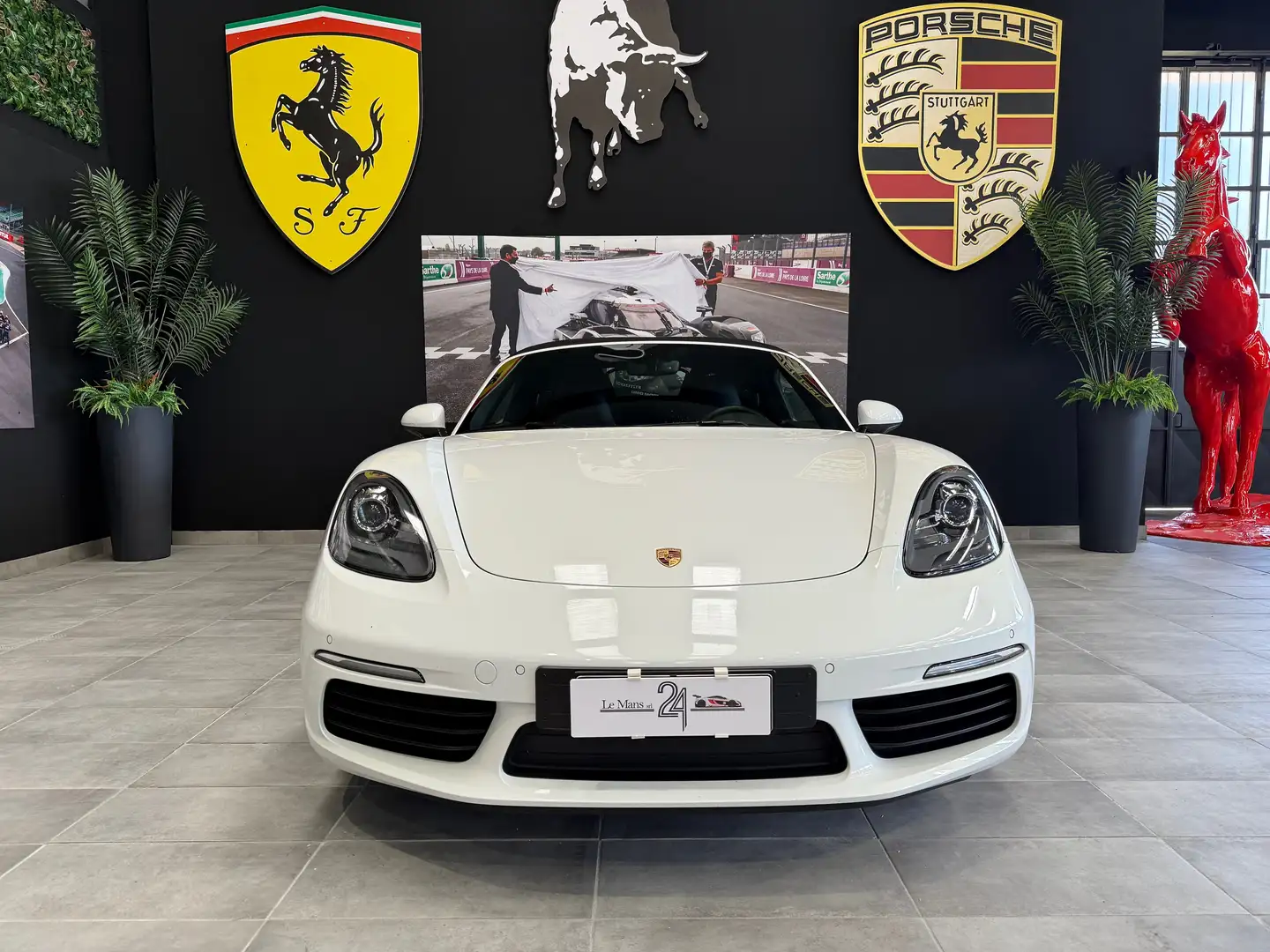 Porsche 718 Boxster 2.0 300cv pdk Blanc - 2
