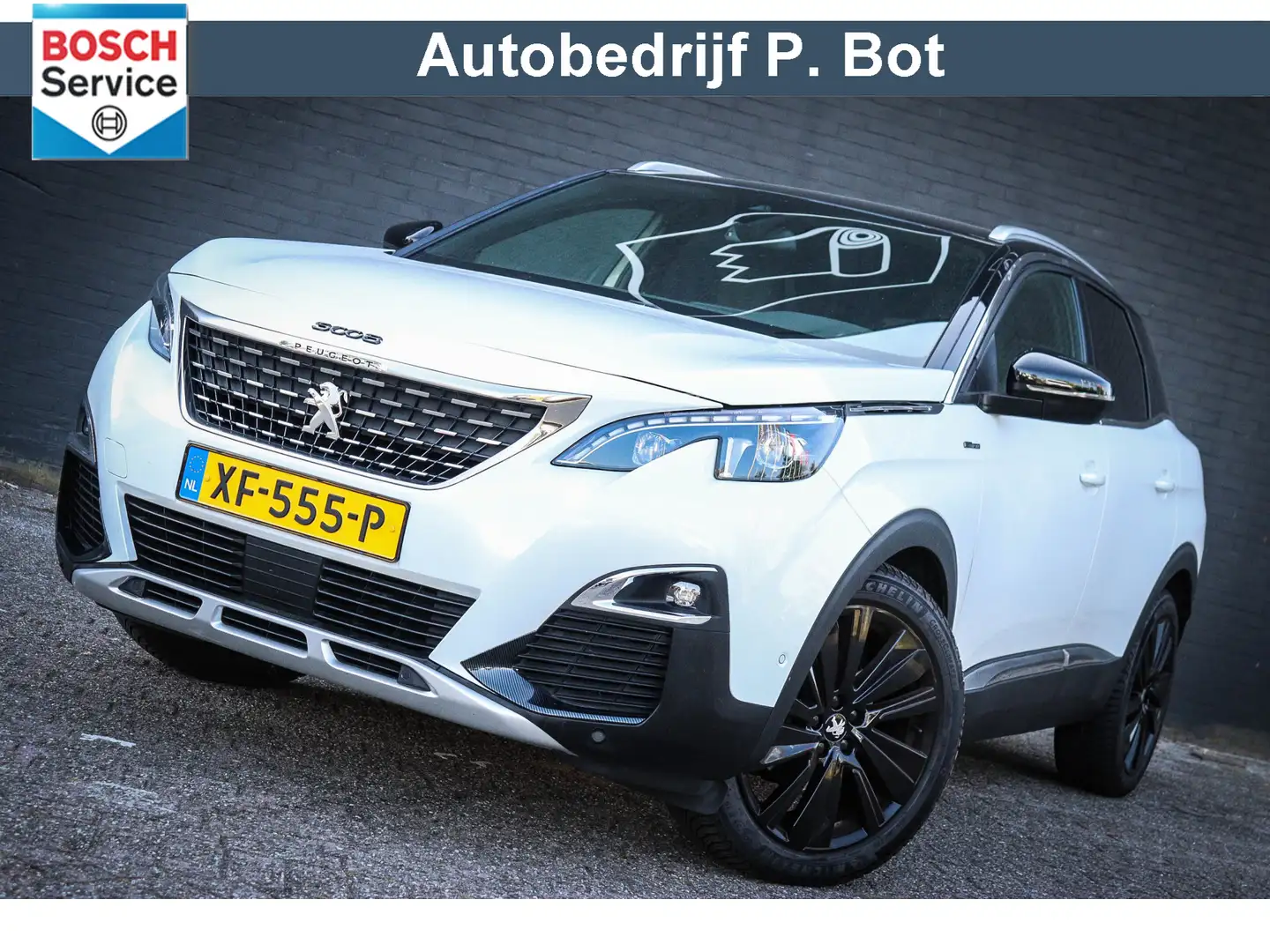 Peugeot 3008 1.2 PureTech GT Line /Direct rijden? Deze is rijkl Bianco - 1