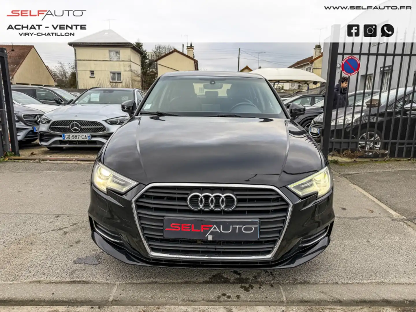 Audi A3 1.6 TDI 110CH DESIGN Noir - 2