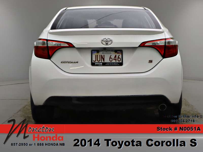 2014 Toyota Corolla Sedan