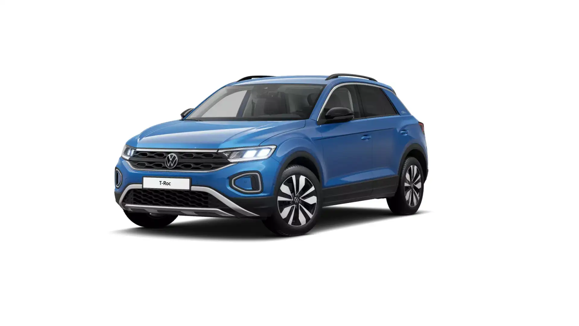 Volkswagen T-Roc 2.0 TDI DSG Goal ACC Kamera LED Navi Blau - 2