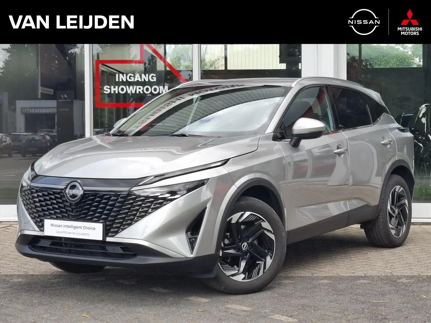 Nissan Qashqai 1.3 Mild-Hybrid 158pk Xtronic N-Connecta | Cold Pa Grijs - 1