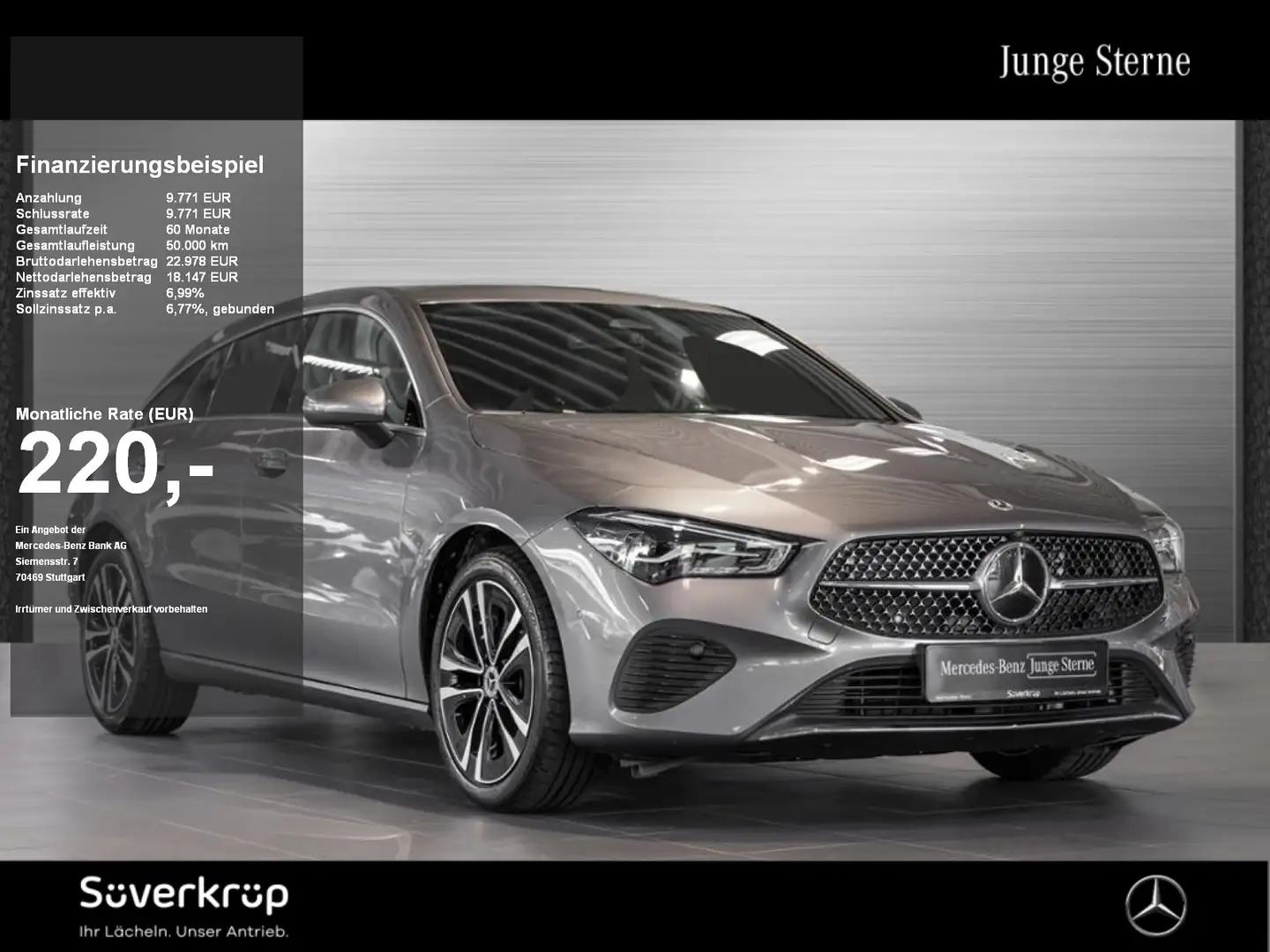 Mercedes-Benz CLA 180 SB , PROGRESSIVE SPUR KAMERA PDC SHZ Grau - 1