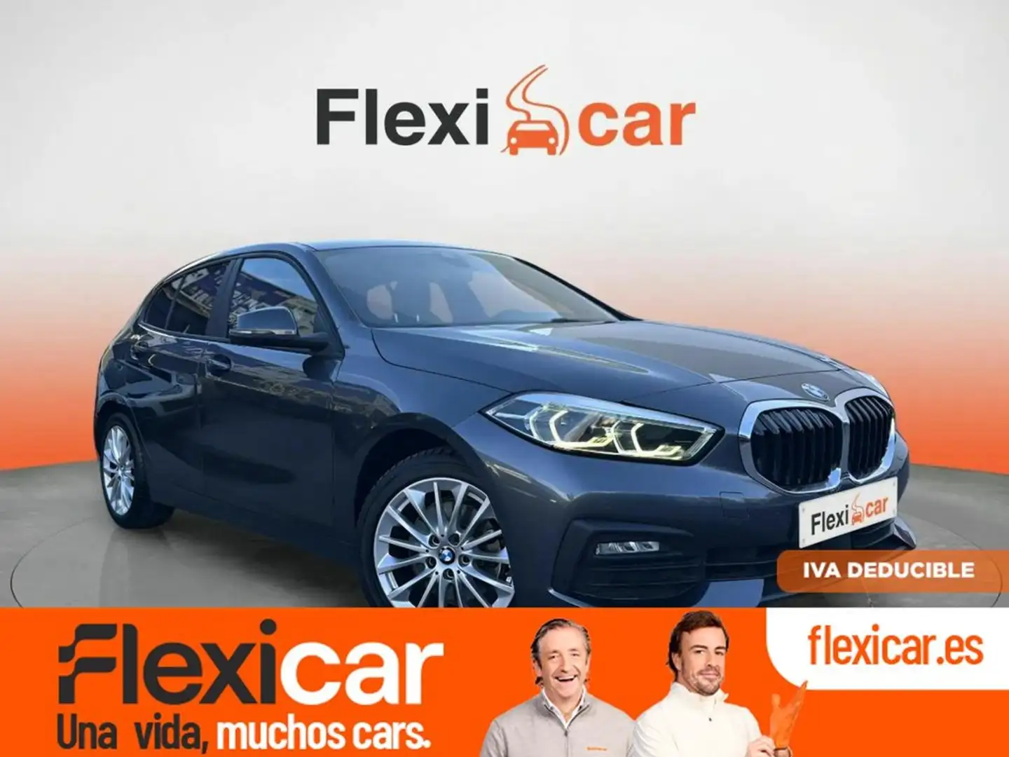 BMW 118 118d Gris - 2