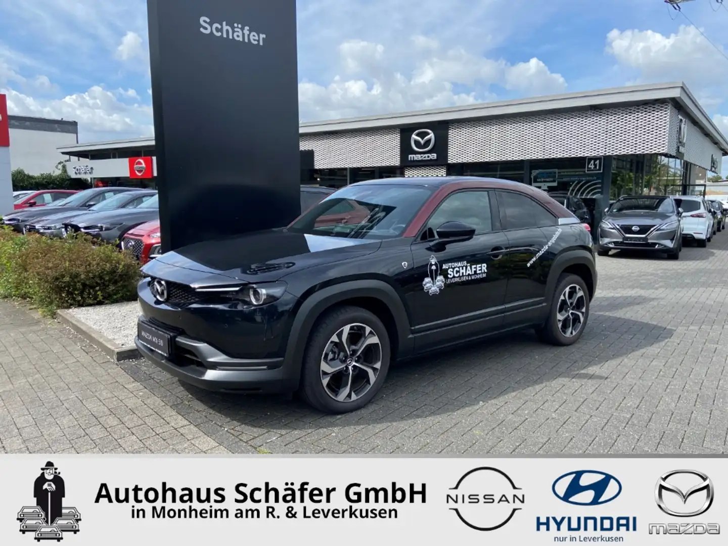 Mazda MX-30 R-EV EDITION R e-Skyactiv Leder LED Navi Keyless R Schwarz - 1