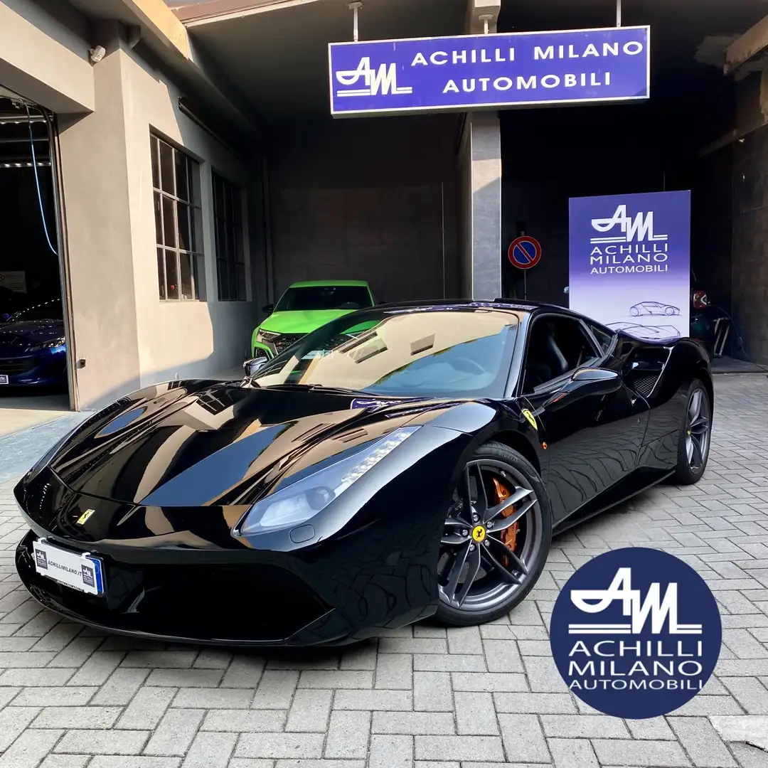 Ferrari 488 3.9 GTB dct Noir - 1