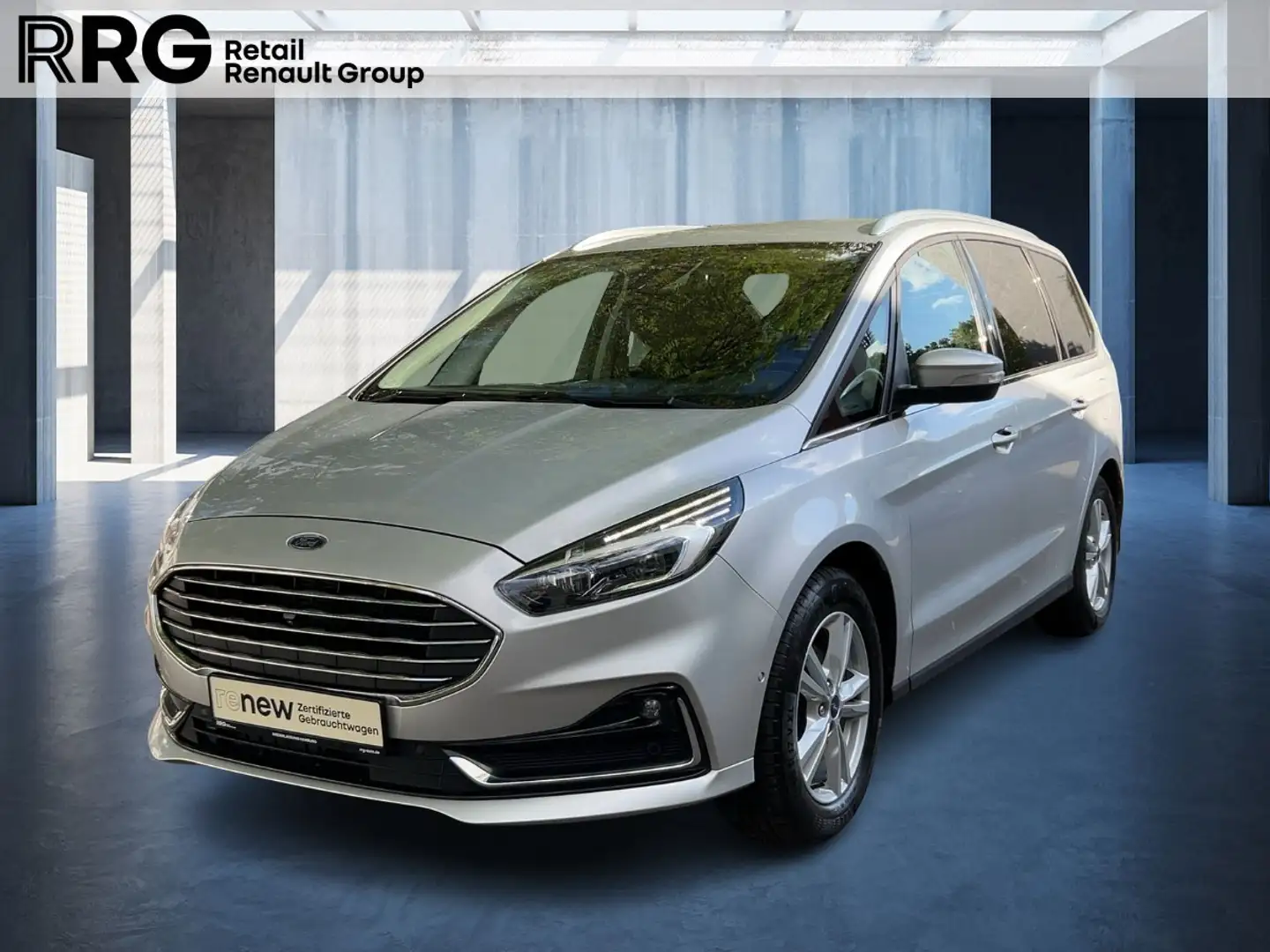 Ford Galaxy 2.0 EcoBlue Titanium 7-Sitze SHZ PDC BT Silber - 1