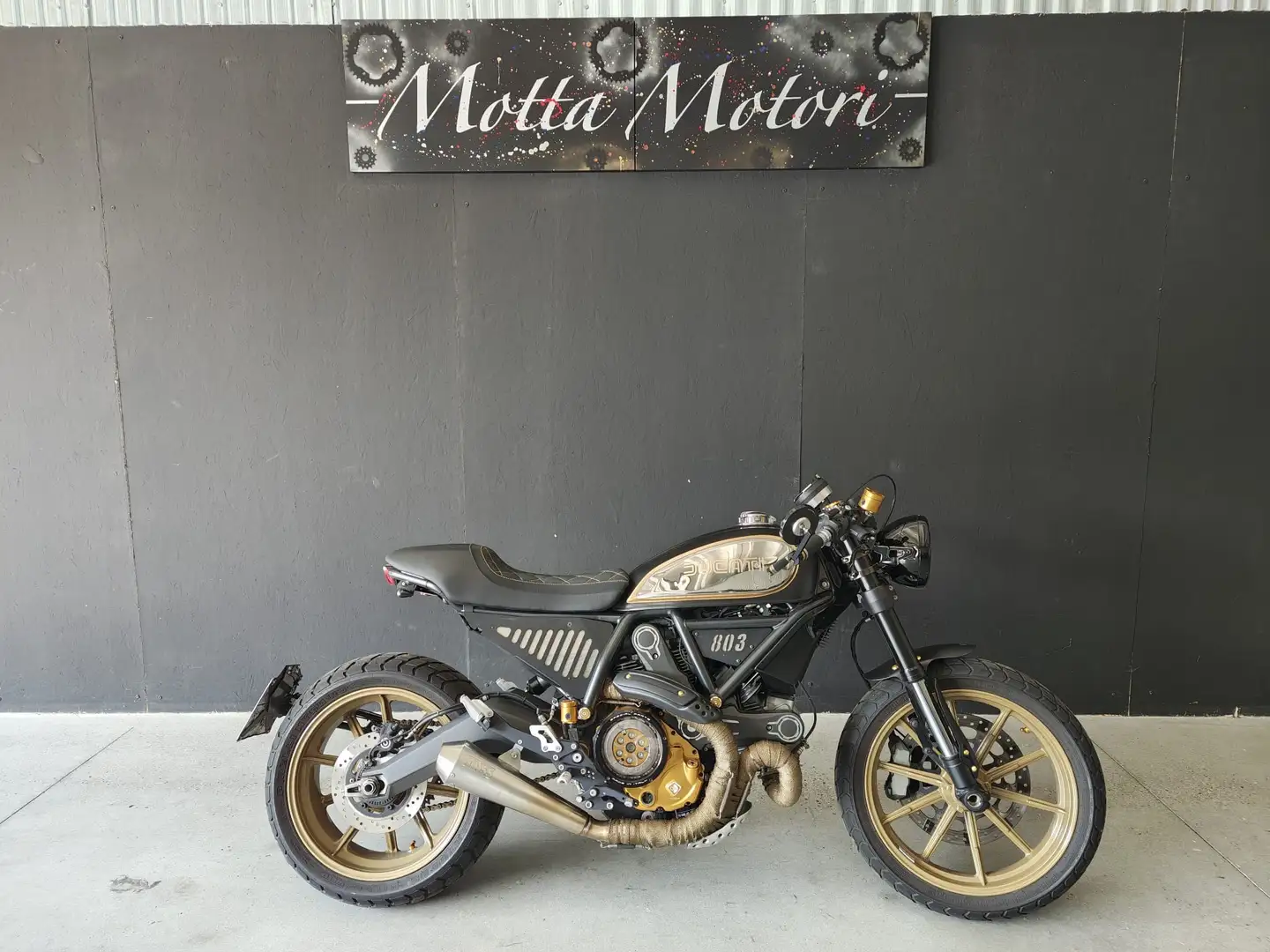 Ducati Scrambler 800 Negru - 1