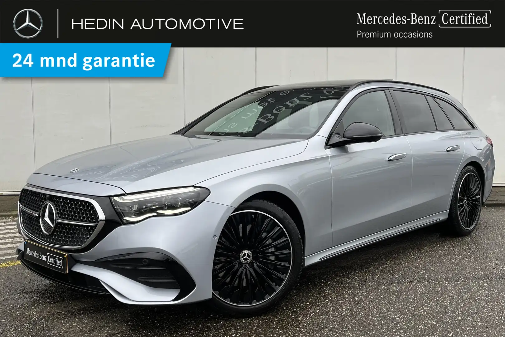 Mercedes-Benz E 300 E 300e Estate Automaat AMG Line | Premium Plus Pak Zilver - 1
