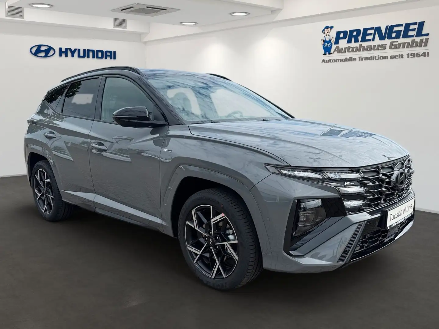 Hyundai TUCSON 1.6 T-GDi N Line 7-DCT NAVI KRELL QI LED Grau - 2