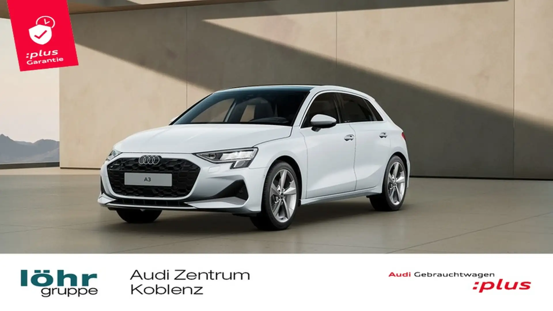 Audi A3 Sportback 30 TFSI advanced s-tronic Panorama Weiß - 1