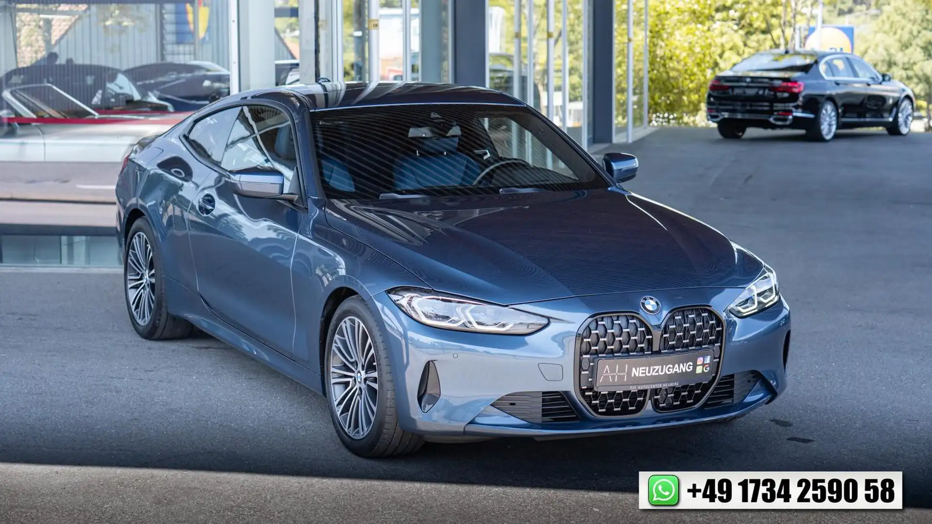 BMW 420 d XDRIVE *INDIVIDUAL*H&K*TOT*SPUR*LASER* Blau - 1